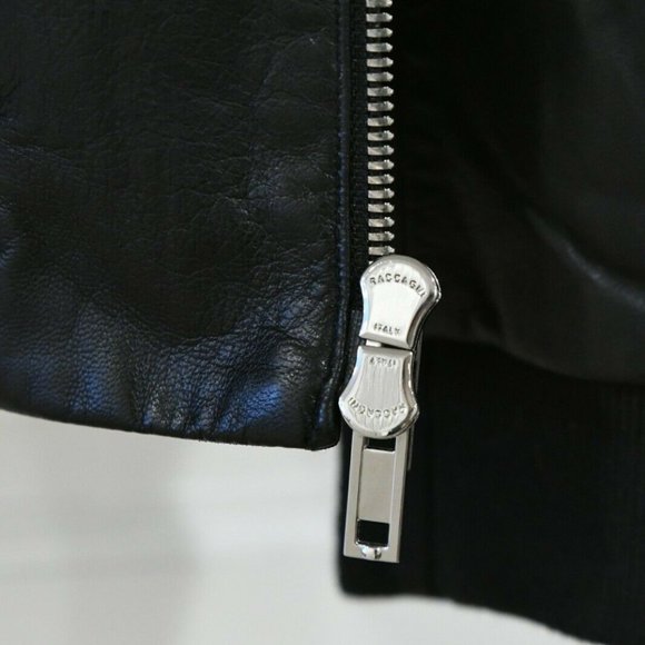 Givenchy Asymmetric Twin Zip Calf Nylon Jacket 50 - Picture 8 of 8